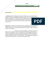 Determination of Protein Content