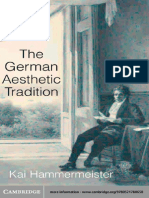 Hammermeister, Kai - The German Aesthetic Tradition (Cambridge UP 2002)