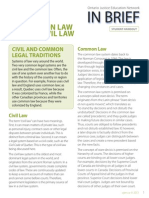 In Brief - STUDENT - Common Law and Civil Law