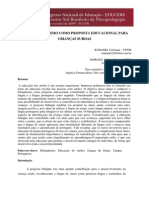 O BILINGÜISMO COMO PROPOSTA EDUCACIONAL PARA Crianças Surdas