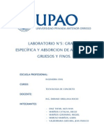 Lab. 5. Gravedad Especifica y Absorcion de Los Agregados