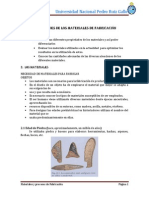 Materiales y Proceso de Fabricacion Tumi