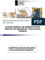 Identificacion de Peligros y Evaluacion De-Riesgos