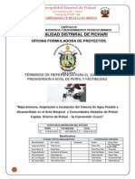 Terminos de Referencia Pichari