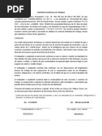 Contrato Eventual de Trabajo Derecho Goyo Luis