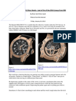 Richard Mille RM 63-01 Dizzy Hands - Last of Six of The 2014 Lineup From RM