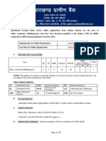 Jharkhand Gramin Bank - Recruitment Notification For Post of Office Assts