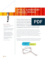 Optical Supervisory Channel Module DS