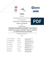 L'amelioration de La Performance PDF