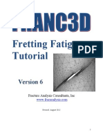 Franc3D V6 Ansys Fretting Tutorial