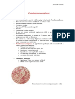 Pseudomonas Aeruginosa Practical 7