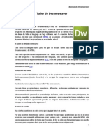 Taller Dreamweaver