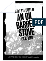 How To Build An Oil Barrel Stove