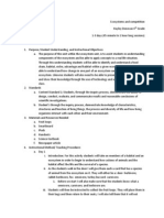 Ecosystems and Competition Lesson Plan