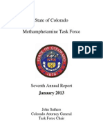 Seventh Annual Report of Colorado State Methamphetamine Task Force (2013)