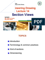 Orthographic Projection and Sectioning