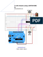 Duel Motor Driver With Arduino Using A SN754410NE Quad Half H-Bridge