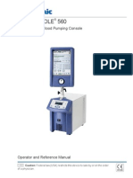 BioConsole 560 Operator and Reference Manual