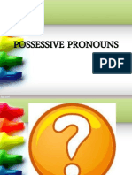 Possessive Pronouns