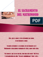 El Sacramento Del Matrimonio