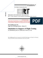 Agard Flight Test Technique Series Volume 19 Simulation in Support of Flight Testing