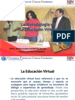 La Metodologia en La Educacion Virtual