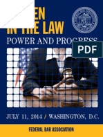 Women in The Law: Power and Progress July 2014 Conference - Washington DC