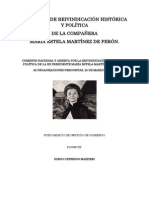 Gestión de Gobierno Durante El Mandato Constitucional de La Señora Presidente María Estela Martínez Cartas de Perón