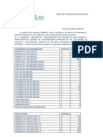 Solicitud de Cotizacion Ac102