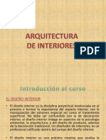 ARQUITECTURA de Interiores