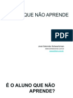 O Aluno Que Nao Aprende