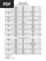 Jadual Peperiksaan Tingkatan Satu Dan Dua