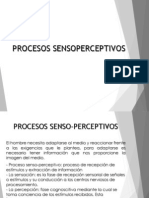 Procesos Senso-Perceptivos