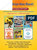 Sewa Bharti Annual Report 2013-14 (English)