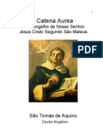 Catena Aurea de S Tomas de Aquino Evangelho S Mateus Prologo