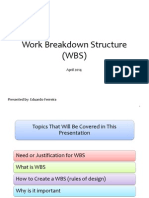 Work Breakdown Structure