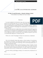 Psicopedagogía y Las TICs - M.Escandell y A.Rodríguez