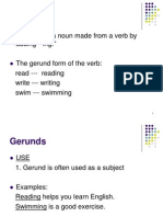 Gerunds and Infinitives