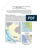 Informe Earthquake Center Sismo Pisco PDF