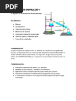 Montajes de Destilacion