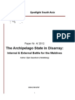 The Archipelago State in Disarray-Internal and External Battle For The Maldives