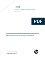 DDM ConteHP Universal CMDB - HP UCMDB Discovery and Integration Content Guide