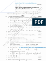 Engineering Mathematics 2 Jan 2014