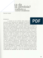 ARAÚJO, Samuel. em Busca Da Inocência Perdida