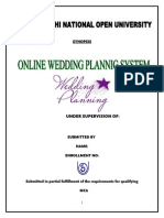 Online Wedding Planning System ASP Net