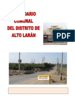 Alto Larán - Calendario Comunal 2014