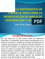 4º Modelo Matematico de Crosby & Pinco para La