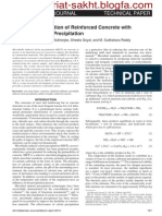 Corrosion Prevention of Reinforced Concrete With Microbial Calcite Precipitation