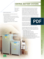 Central Battery System Design