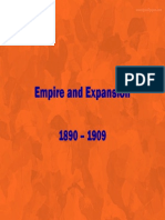 27 - Empire and Expansion, 1890 - 1909